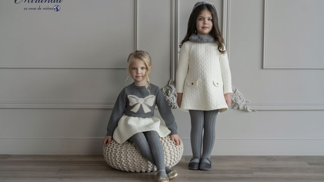 Vestidos para niña Invierno 2026