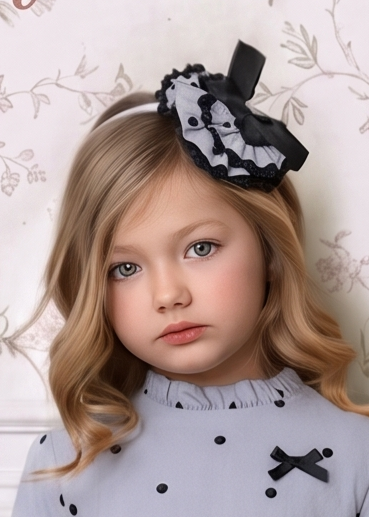 Diadema pinza infantil niña 0224 - La boutique de AyA Miranda
