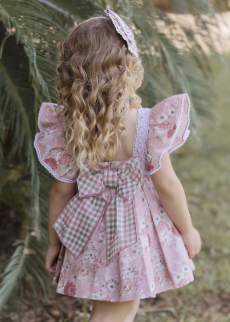 Vestido Infantil Vintage Floral Miranda 0247 - La boutique de AyA