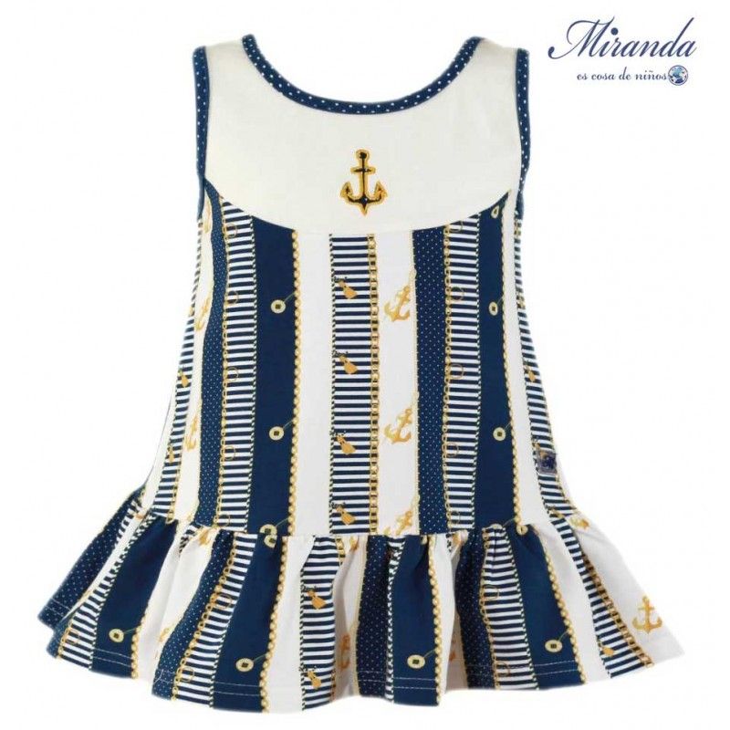 Vestido playero niña Miranda 0402