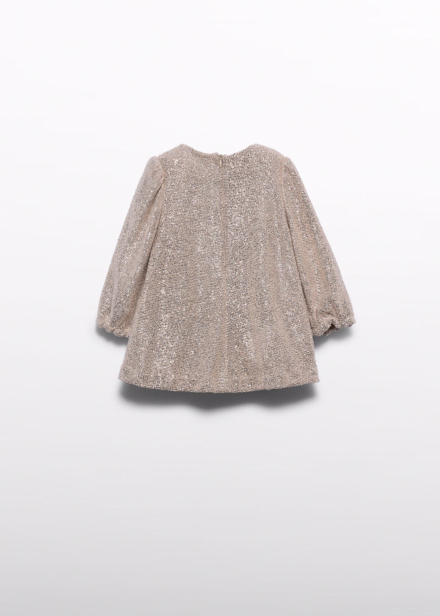 Vestido lazos champán para bebé niña Abel & Lula 05510 - imagen 3