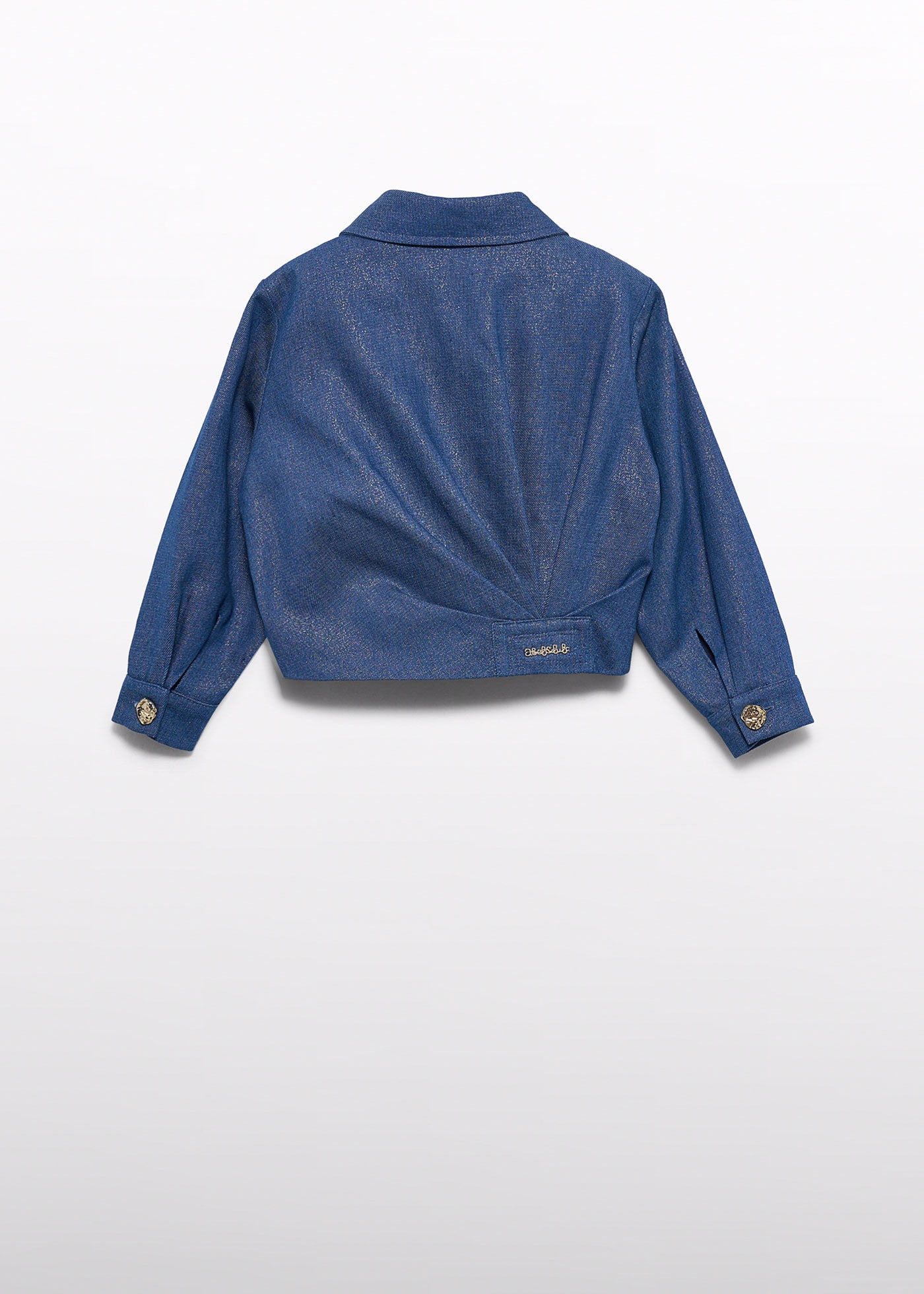 Chaqueta tejana brillo azul para niña Abel & Lula 05811 - imagen 3