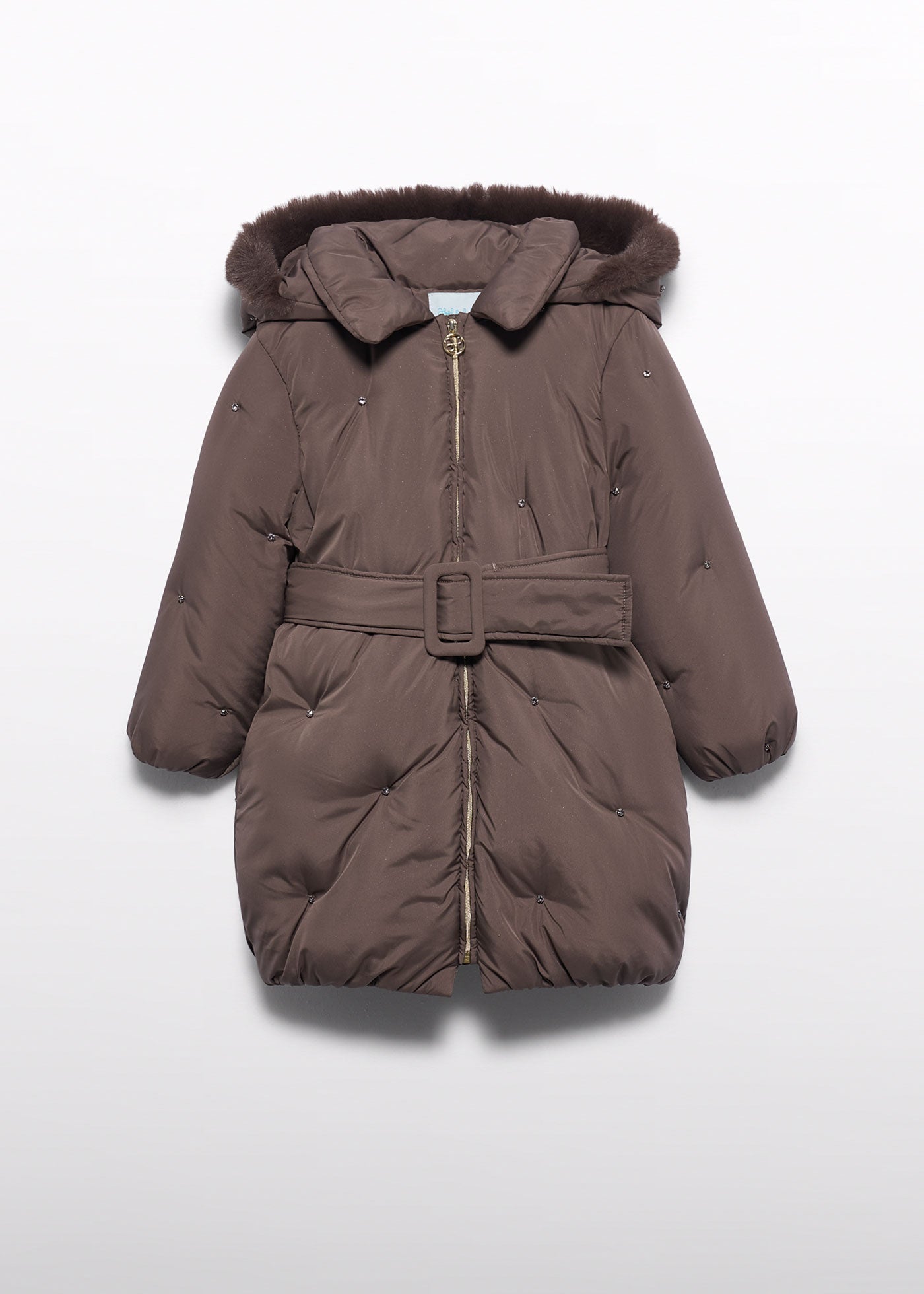 Chaquetón joya topo oscuro para niña Abel & Lula 05815 - imagen 4