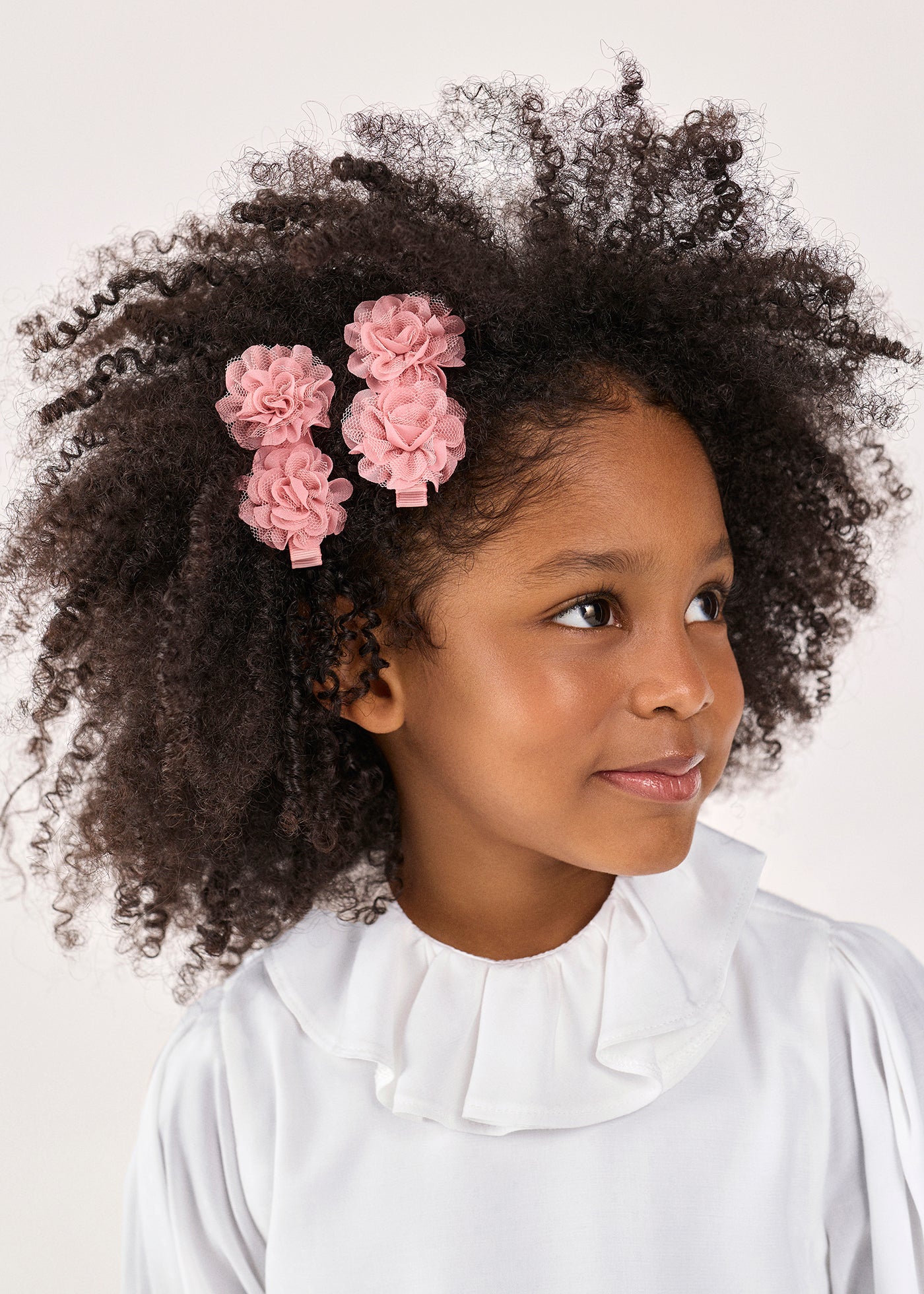 Pinza flores pétalo para niña Abel & Lula 05917