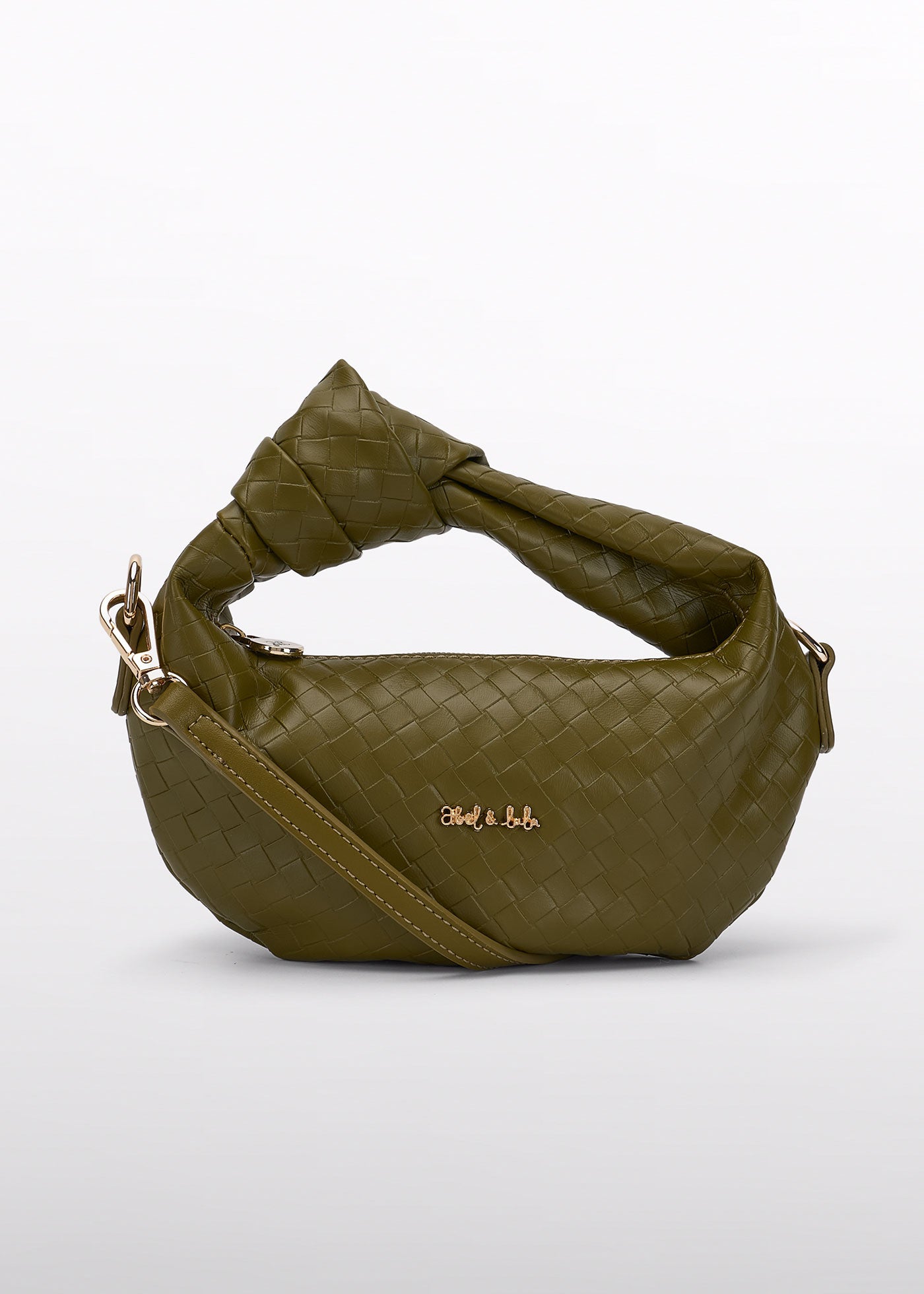 Bolso trenzado PU aguacate para niña Abel & Lula 05935