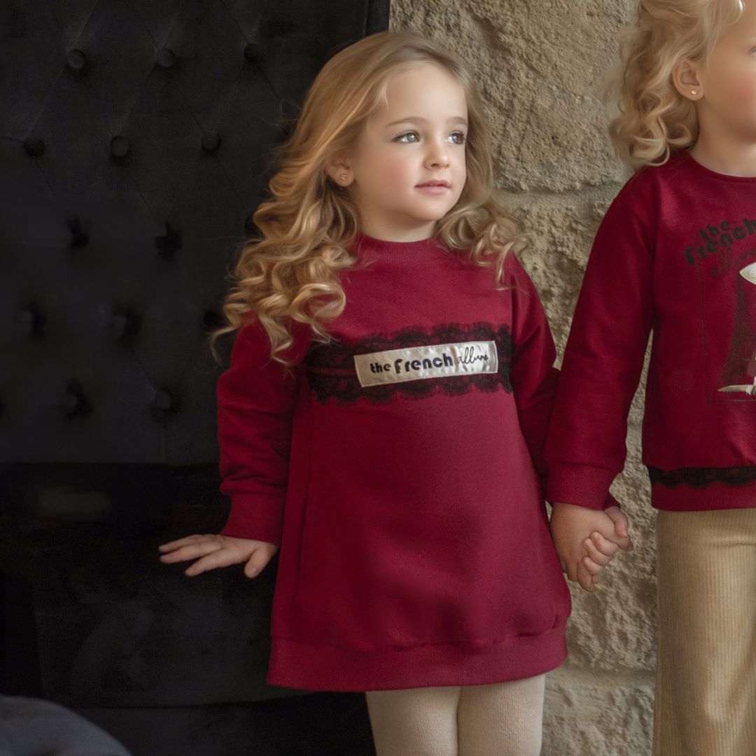 Vestido niña Miranda tipo sudadera 0620 - La boutique de AyA Miranda