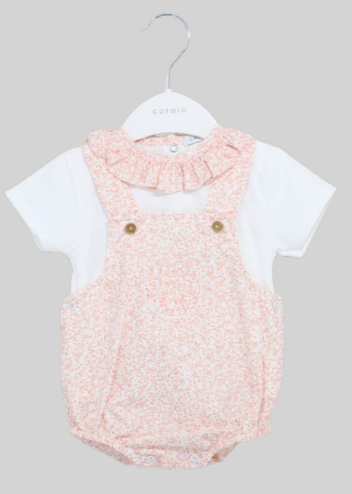 Peto flores rosa La Boutique de AyA 1014PE01 T03 - La boutique de AyA La Boutique de AyA