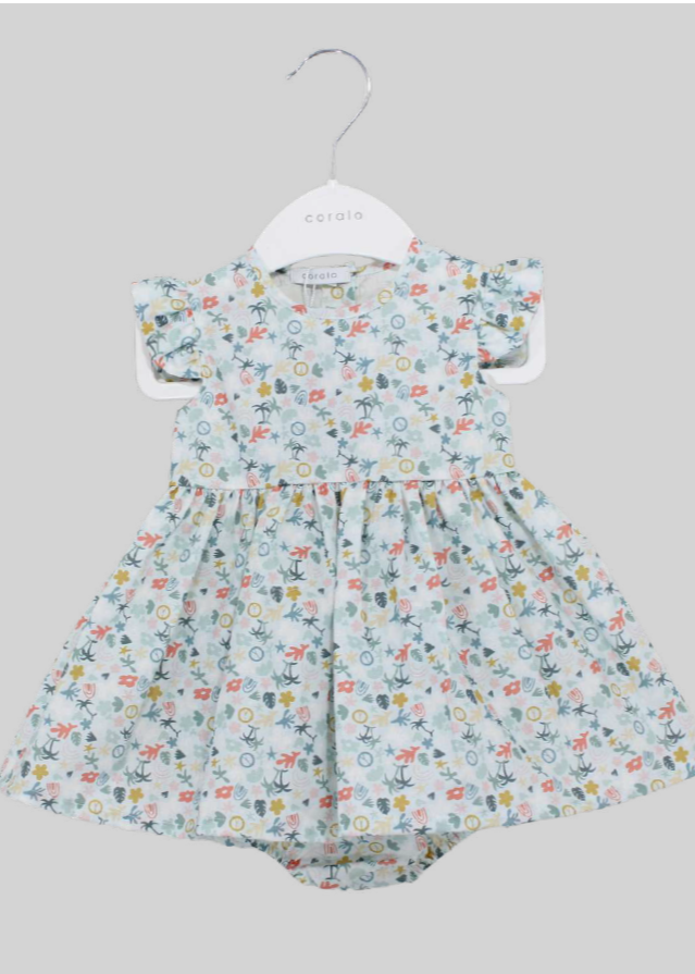 Vestido y braguita estampado 1016VE01 - La boutique de AyA La Boutique de AyA