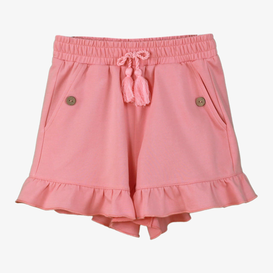 Conjunto rosa a rayas Nel-Blu 1410 con camisa y short - La boutique de AyA NEL-BLU