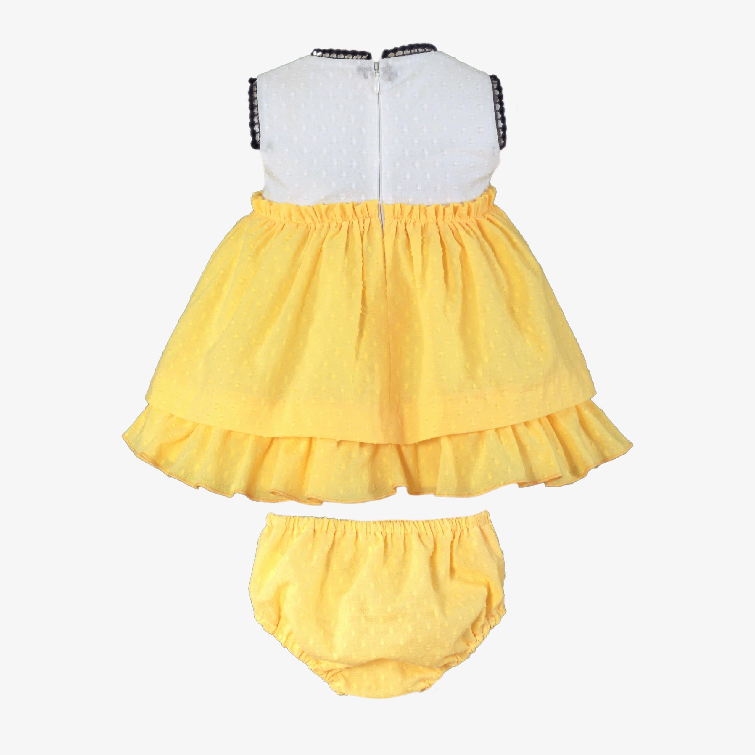 Vestido con braguita bebe niña Miranda 0141 - La boutique de AyA Miranda