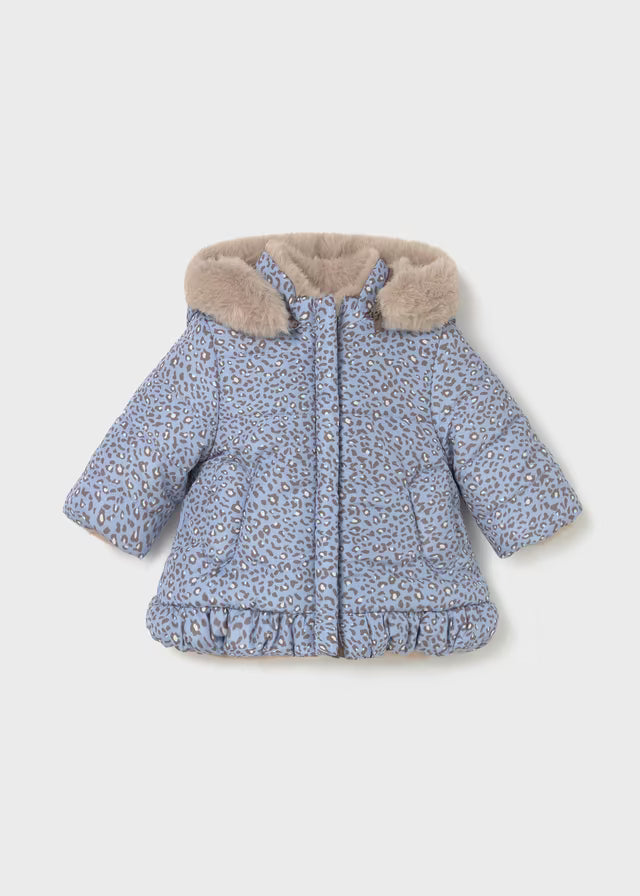 Chaquetón reversible recién nacida Dream blue | Mayora