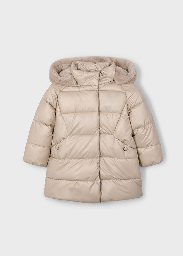 Chaqueton largo con capucha 04447 Mayoral