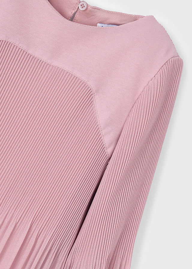 Vestido Maquillaje gasa plisada 04922-038 Mayoral - La boutique de AyA Mayoral