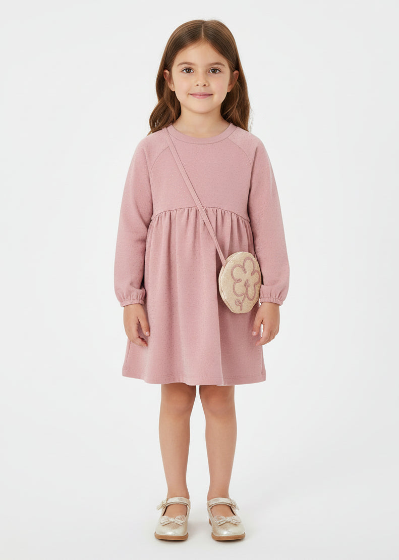 Vestido Maquillaje felpa con bolso 04926 Mayoral - La boutique de AyA Mayoral