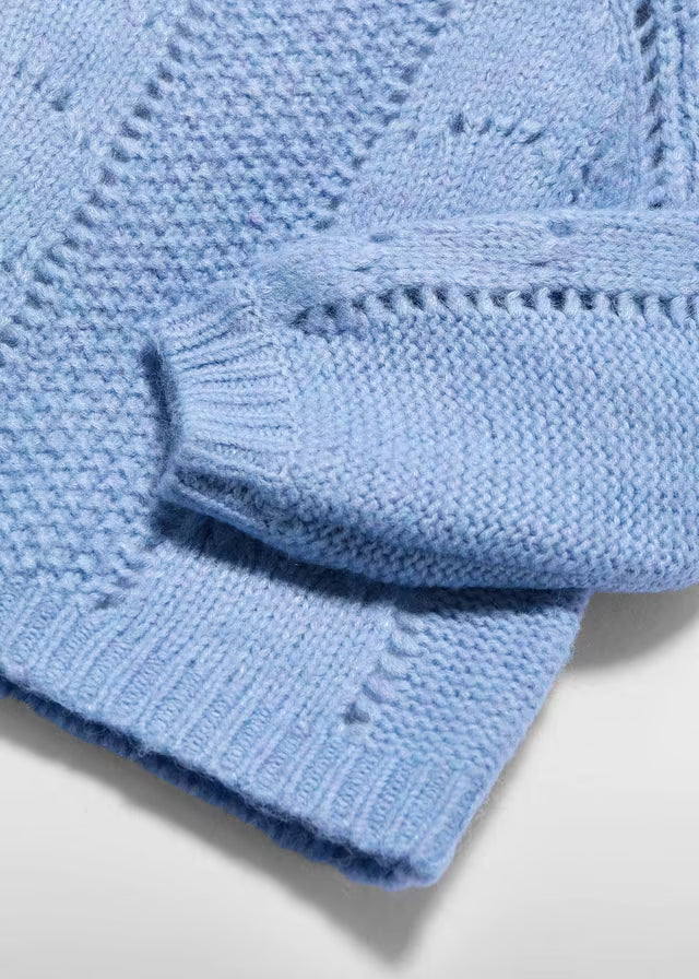 Jersey calado azul Abel & lula 5858