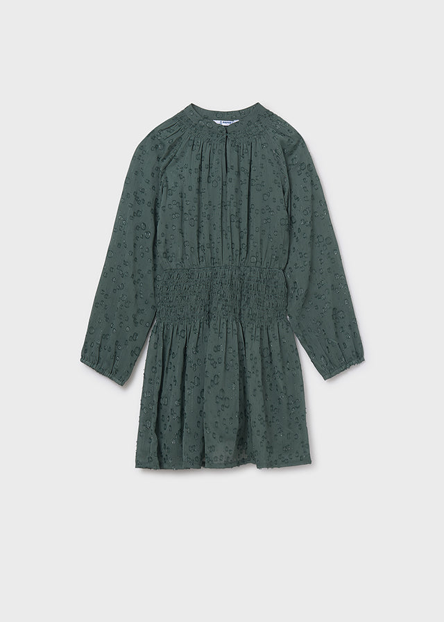 Vestido gasa lurex 07909 Mayoral - La boutique de AyA Mayoral