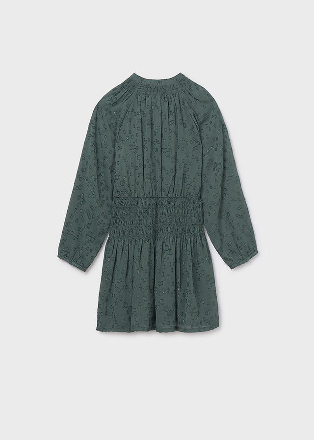 Vestido gasa lurex 07909 Mayoral - La boutique de AyA Mayoral