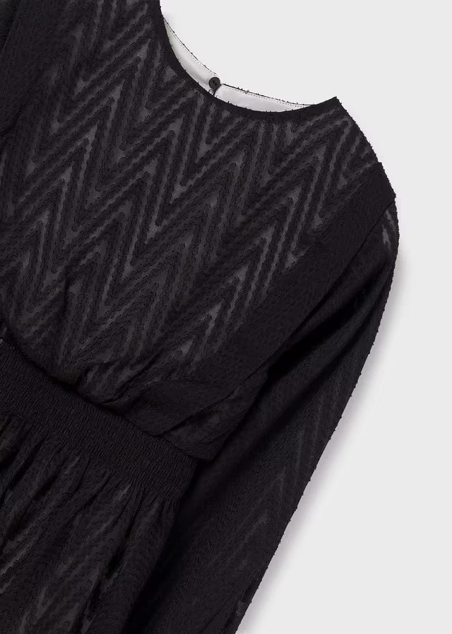 Vestido gasa fantasia niña Mayoral 07928-006