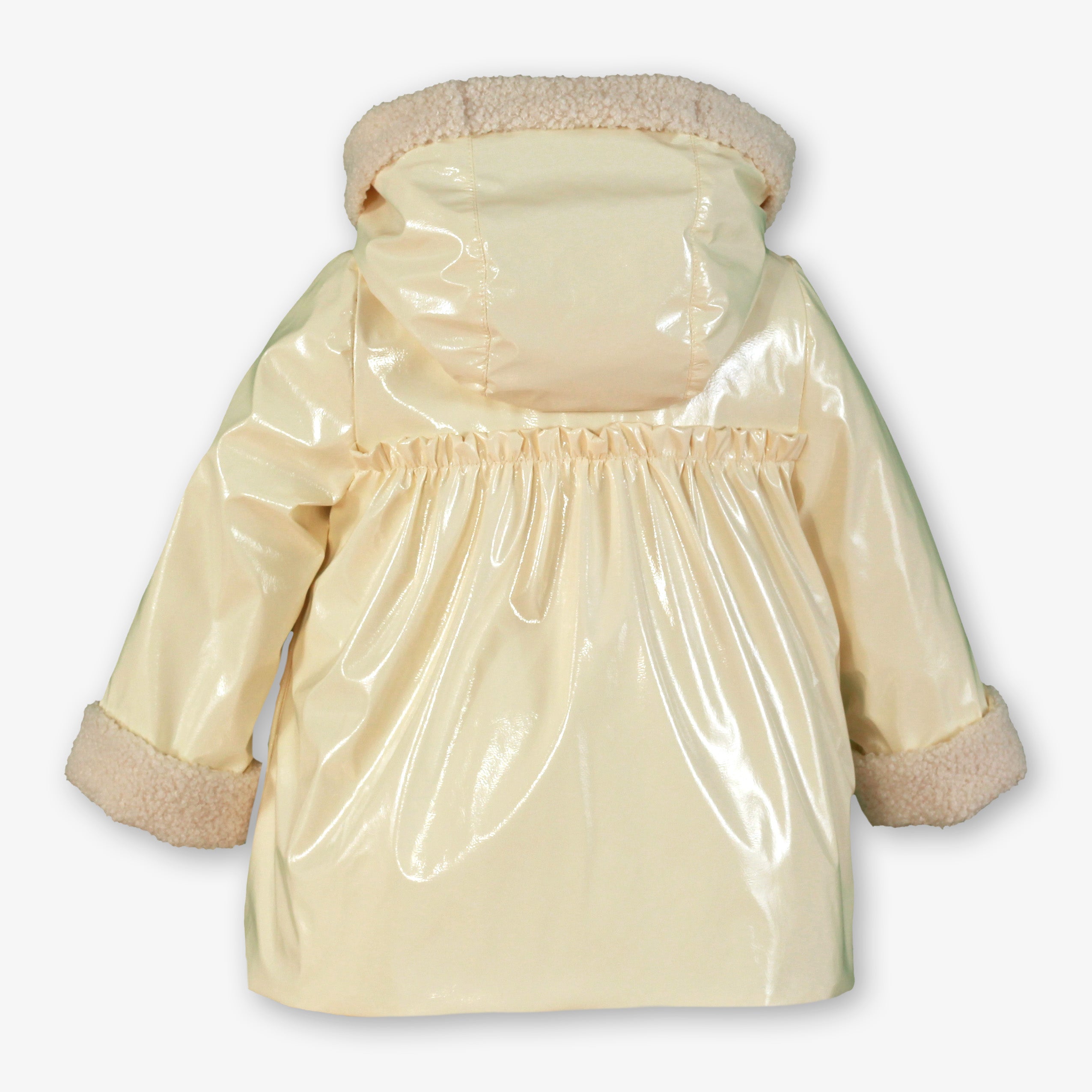 Abrigo bebe niña charol Miranda 0159 - La boutique de AyA Miranda