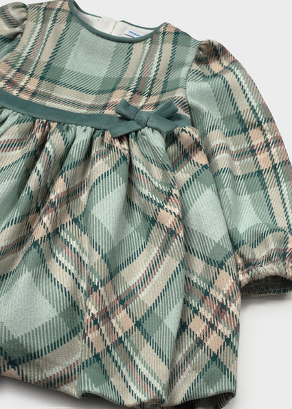Vestido cuadros Anís Mayoral para niña 02944-022 - vista 3