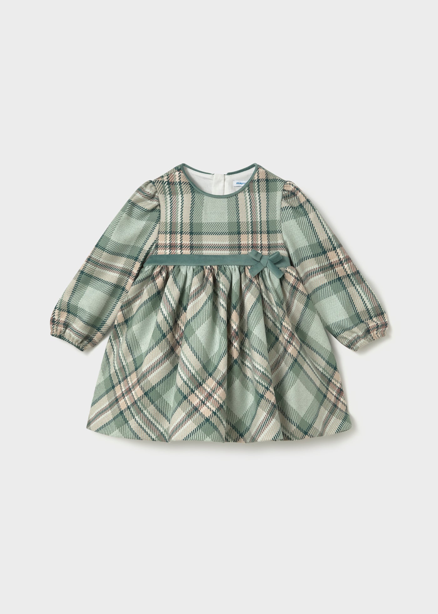 Vestido cuadros Anís Mayoral para niña 02944-022