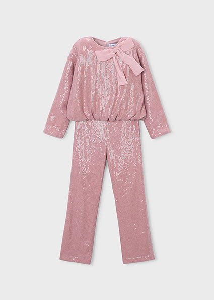 Conj. pantalon lentejuelas Cuarzo Mayoral para niña 04528-084 - vista 3