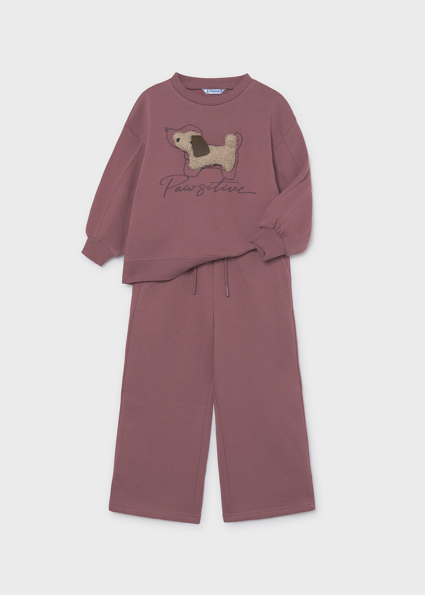 Chandal aplique perro Violeta Mayoral para niña 04801-061