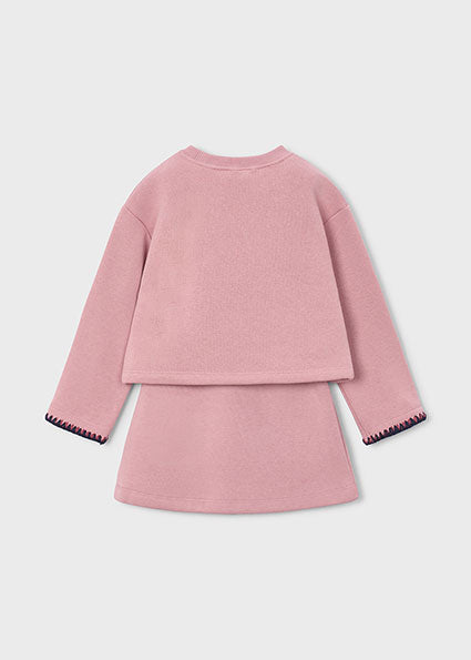 Conj. falda felpa Rosa pastel Mayoral para niña 04932-053 - vista 2
