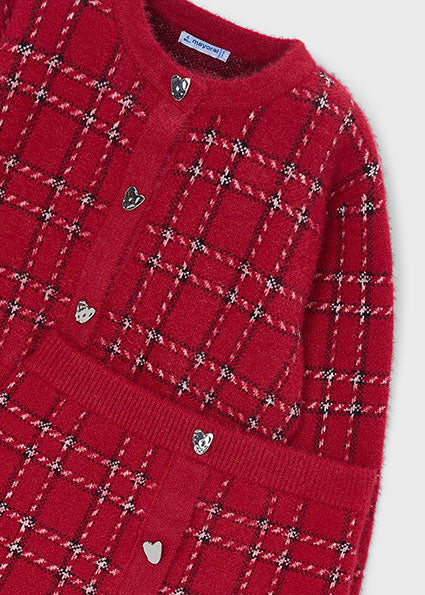 Conj. falda tricot pelo Rojo Mayoral para niña 04935-031 - vista 4