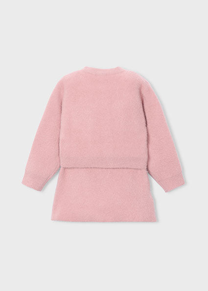 Conj. falda tricot pelo Rosa pastel Mayoral para niña 04935-033 - vista 2