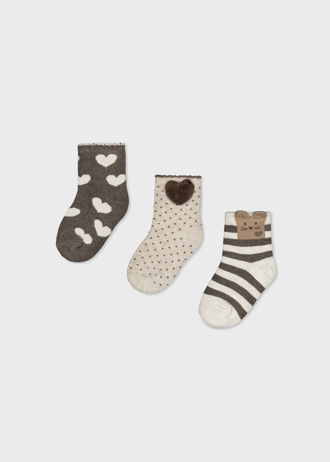 Pack 3 calcetines Cocoa vigoré Mayoral para niña 10250-011