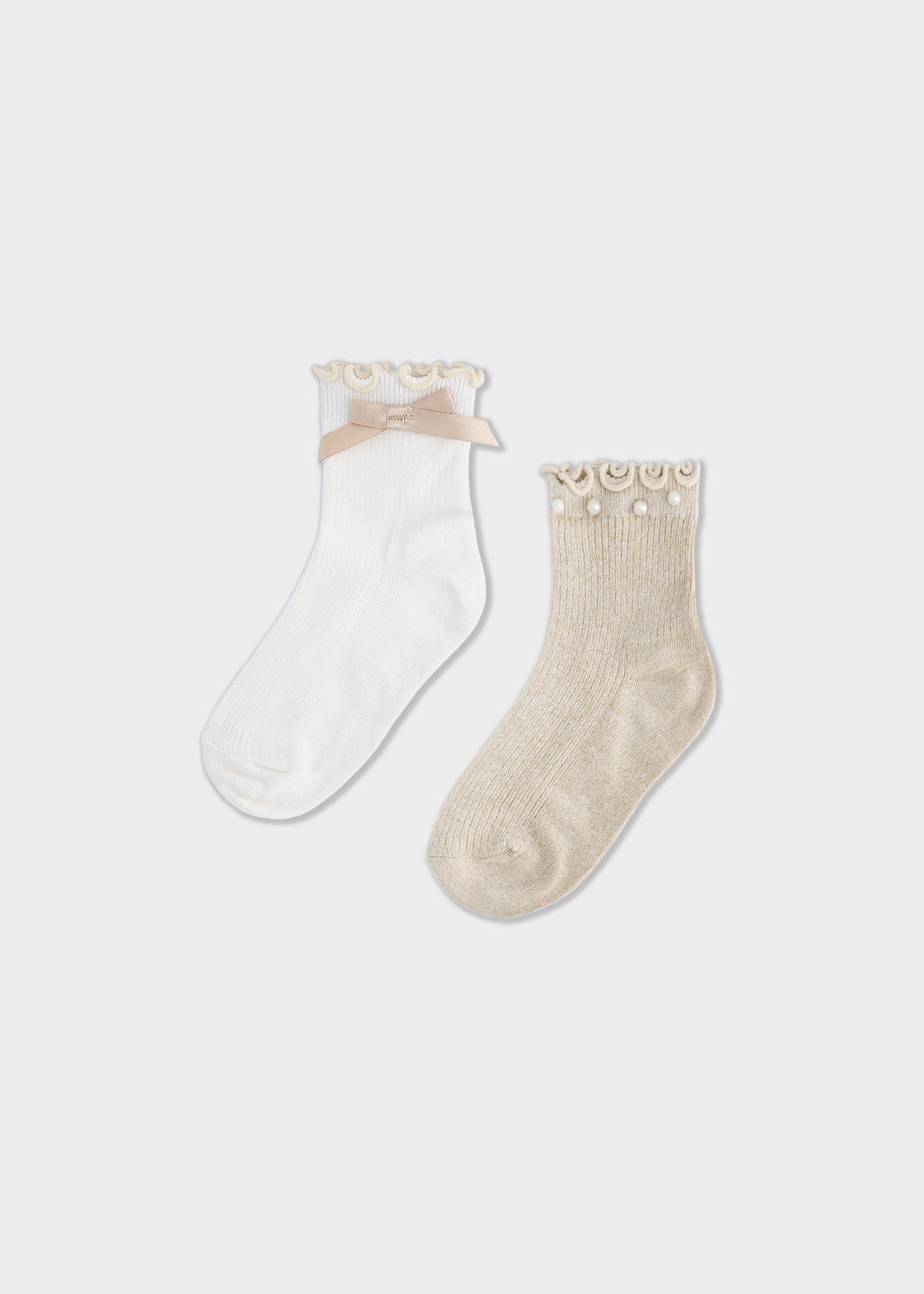 Set 2 calcetines Hojaldre vigoré Mayoral para niña 10291-082