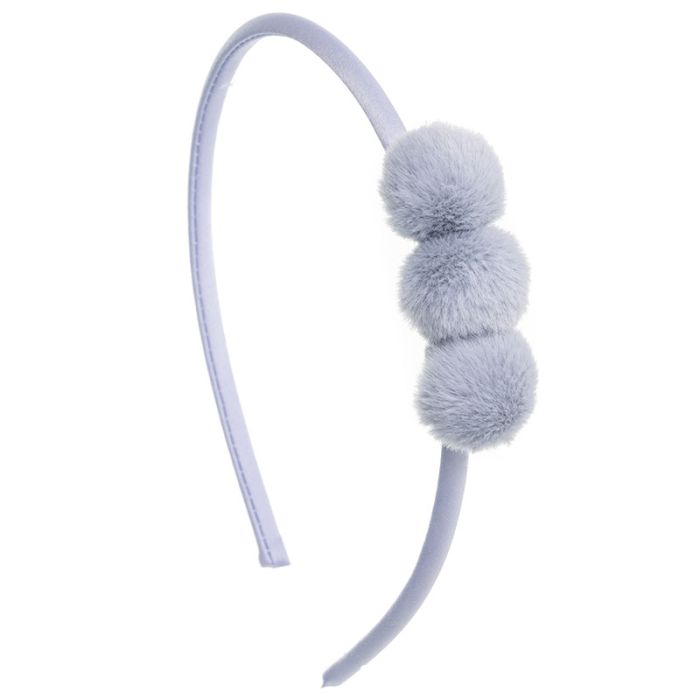 Diadema suave con 3 pompones extra soft Siena - La boutique de AyA Siena