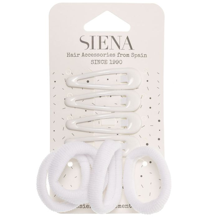 Pack 4 clips + 4 coleteros color Siena - La boutique de AyA Siena