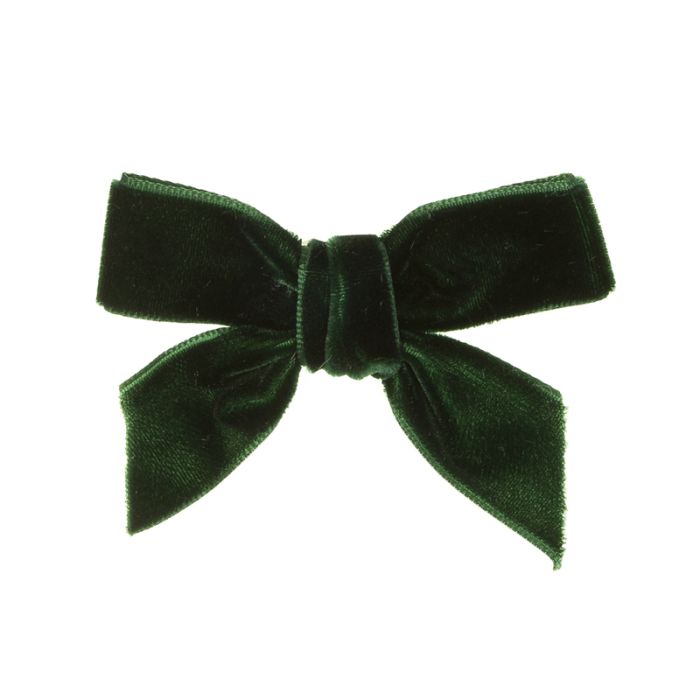 Lacito de terciopelo 6 cm. con pinza pico-pato Siena - La boutique de AyA Siena