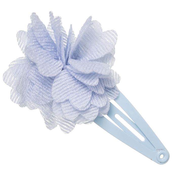 Clip ranita con florecita de bambula Siena - La boutique de AyA Siena
