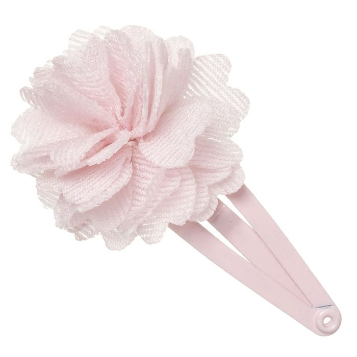 Clip ranita con florecita de bambula Siena - La boutique de AyA Siena