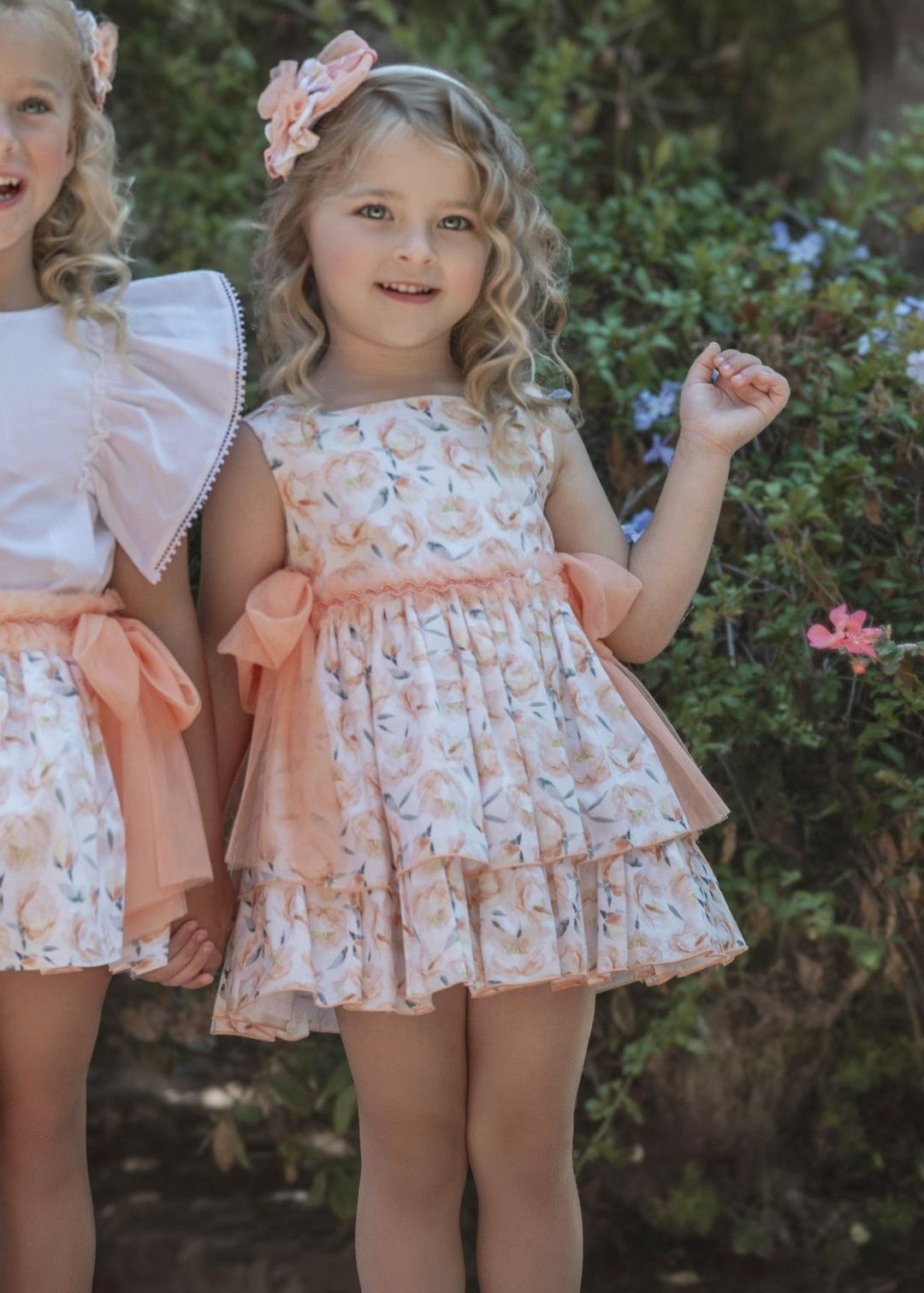 Vestido niña Ceremonia Floral Miranda 0229 - La boutique de AyA Miranda