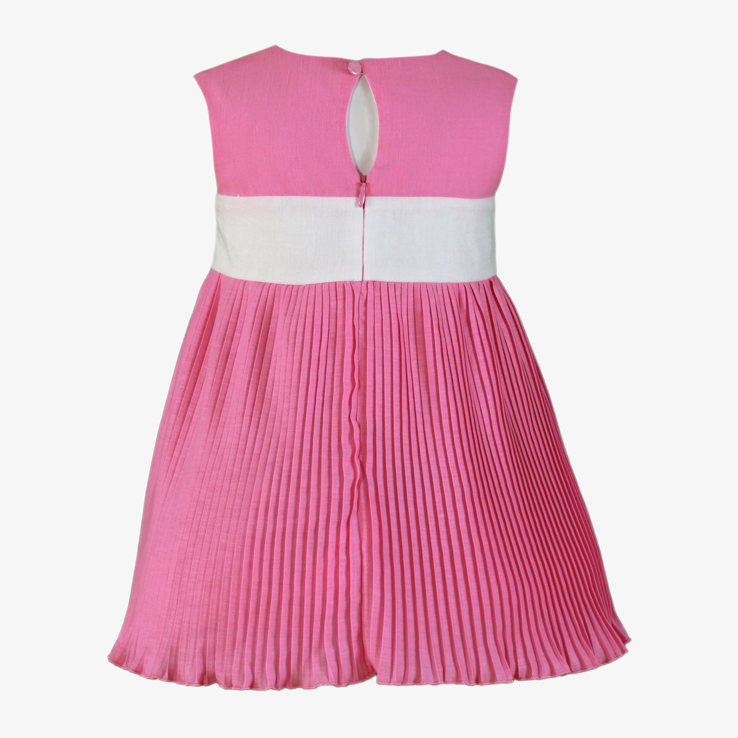 Vestido niña Ceremonia Miranda Rosa 0237 - La boutique de AyA Miranda