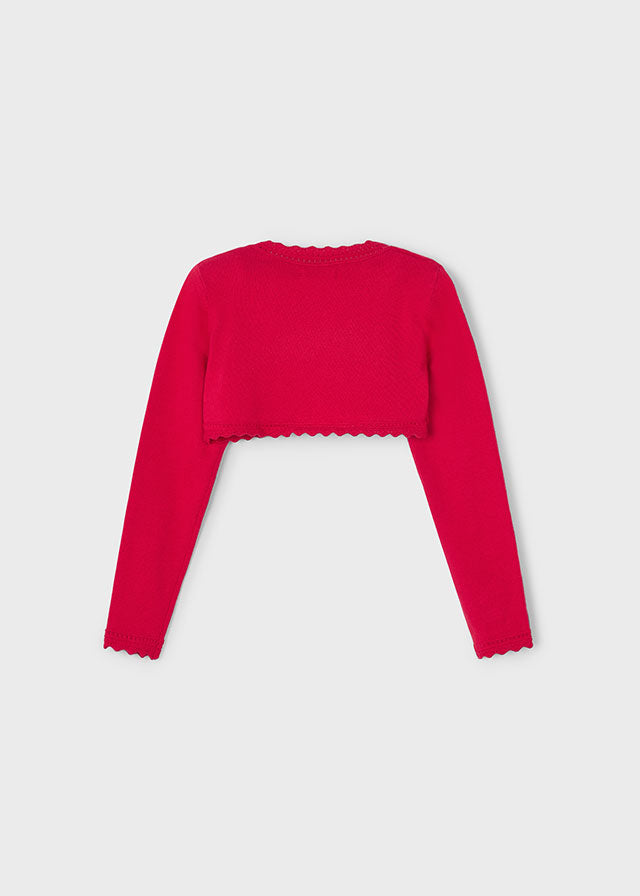 Bolero tricot basico Roja Mayoral 320 - La boutique de AyA Mayoral