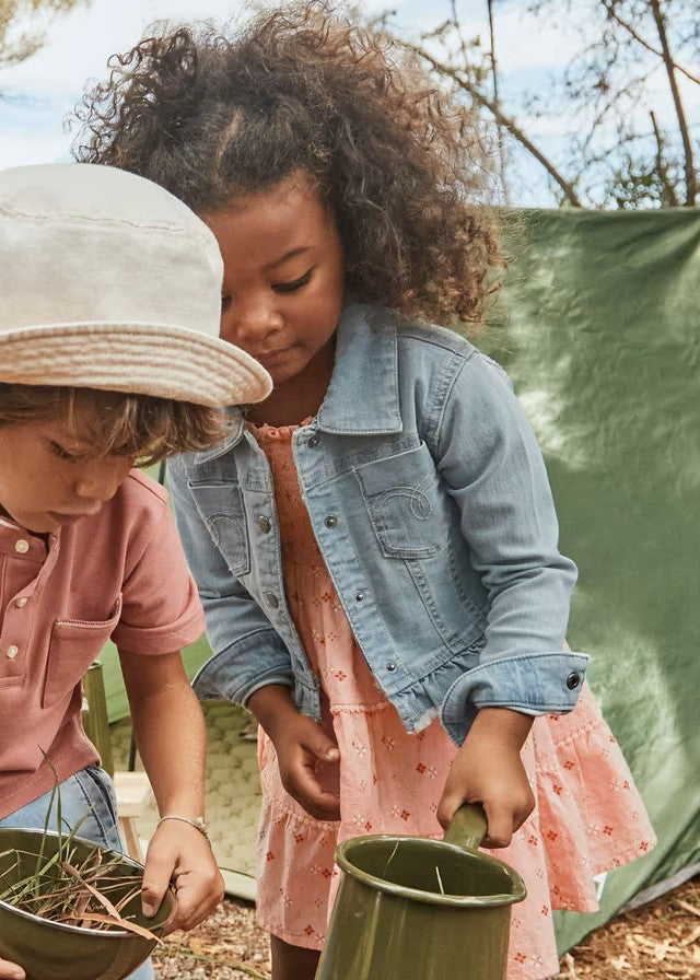 Cazadora denim claro Mayoral 3408 - La boutique de AyA Mayoral