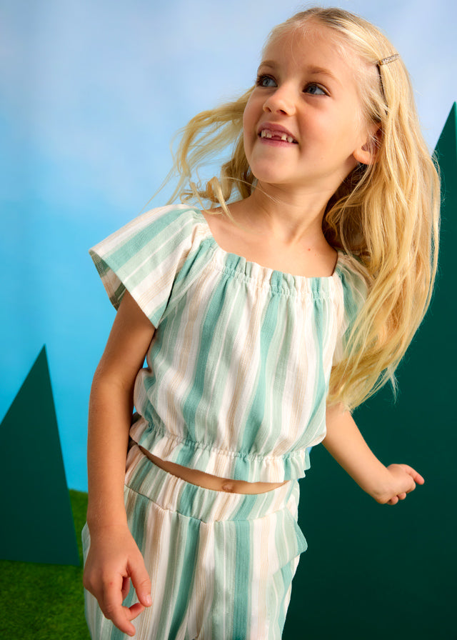 Conjunto pantalon largo rayas 3560 - La boutique de AyA Mayoral