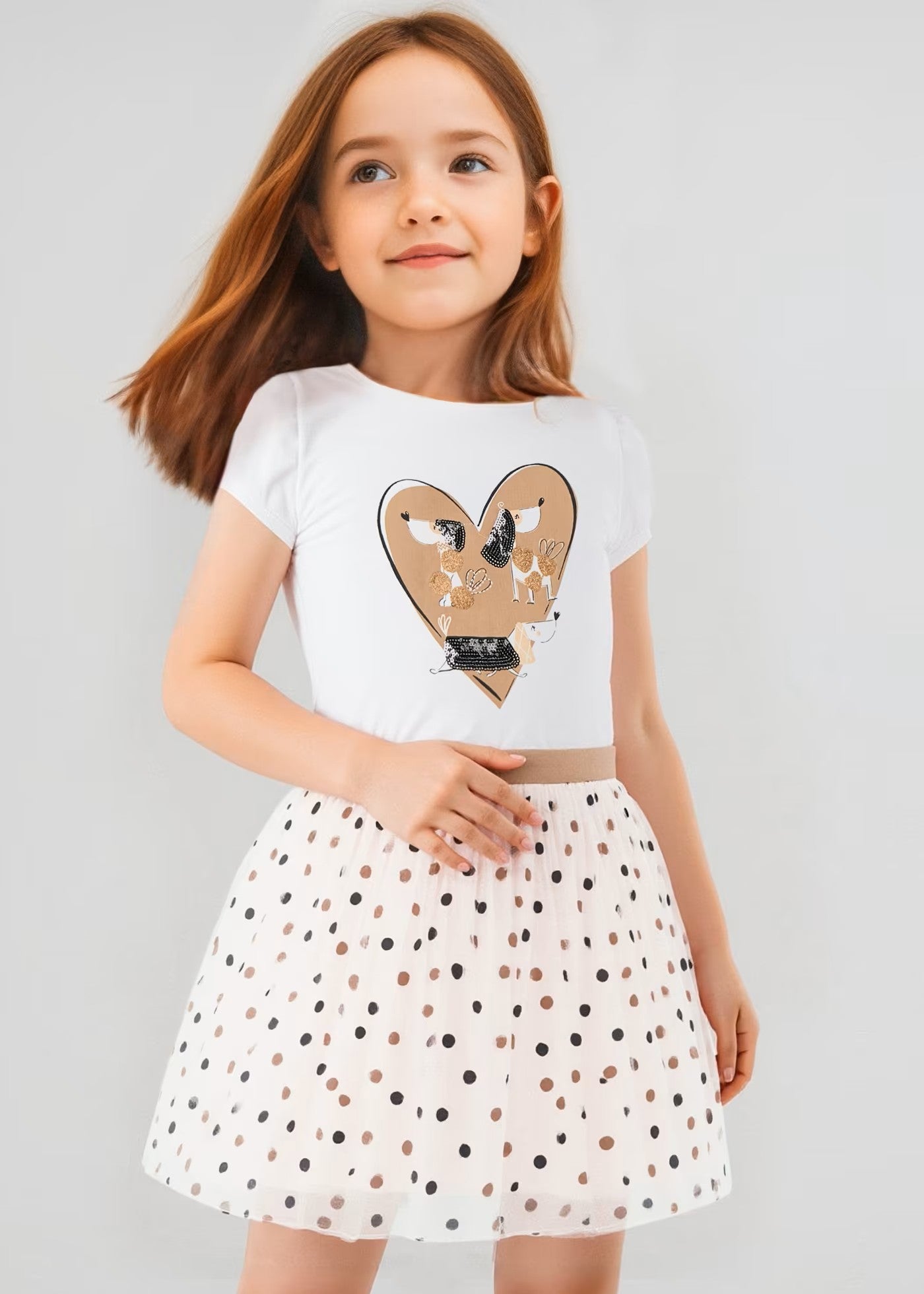 Conjunto falda tul y camiseta niña Mayoral 03946-050 - La boutique de AyA Mayoral