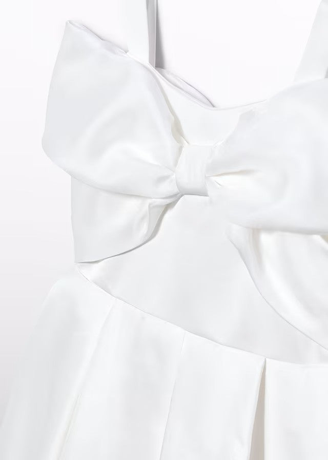 Robe à nœud en organza Nata 5031 Abel y Lula