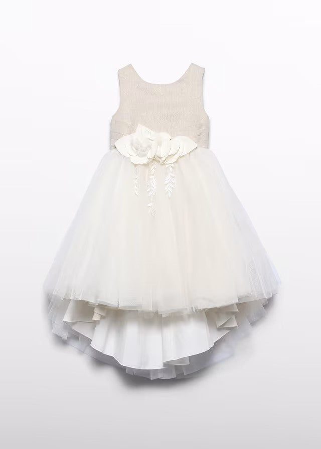 Robe en lin brillant Abel y Lula 5032