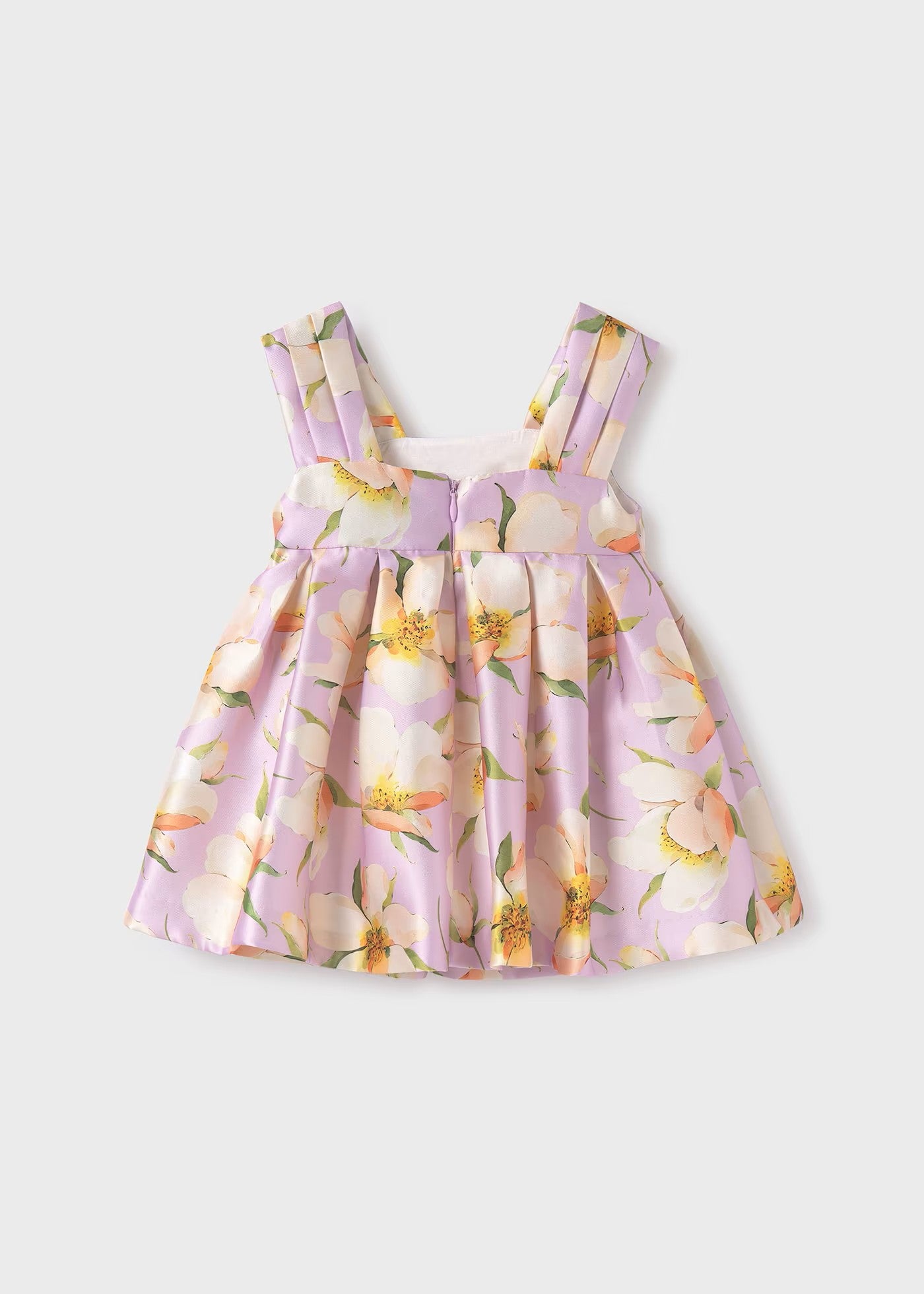 Vestido bebe mikado estampado 05056-007