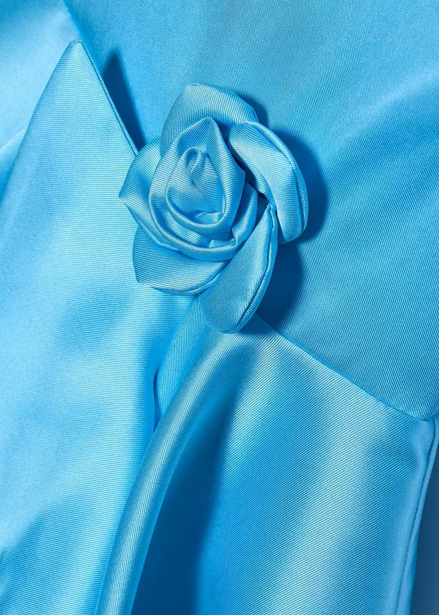 Vestido Mikado Volante 5070 Abel y Lula - La boutique de AyA Abel y Lula