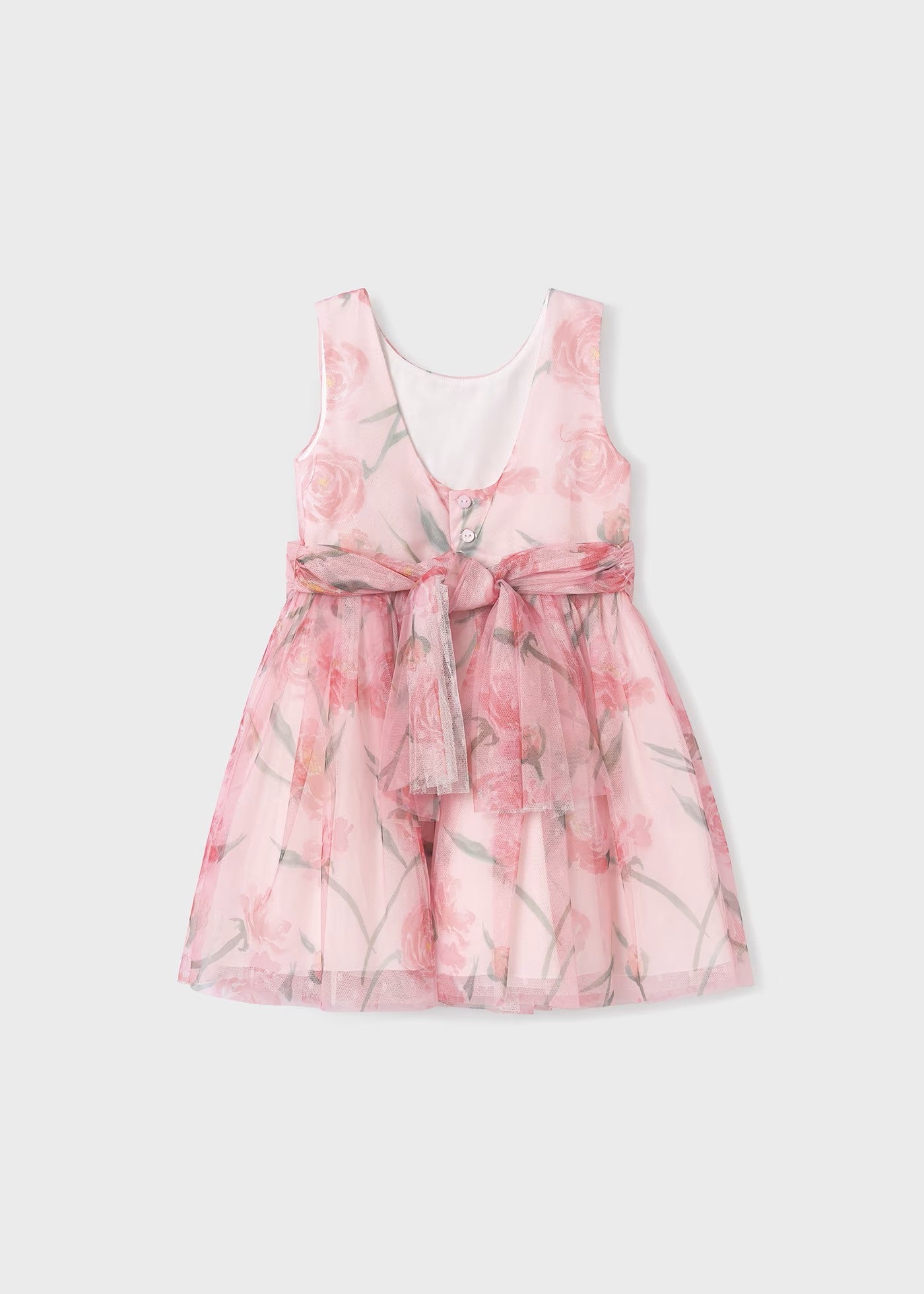 Vestido tul estampado floral 05086 - La boutique de AyA Abel y Lula