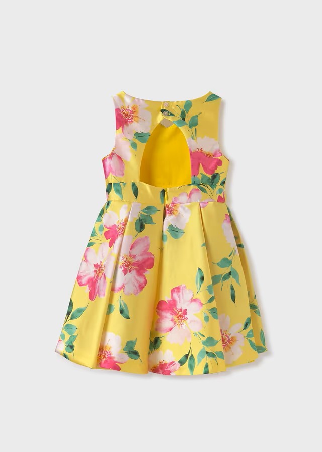 Vestido mikado estampado 5093 - La boutique de AyA Abel y Lula