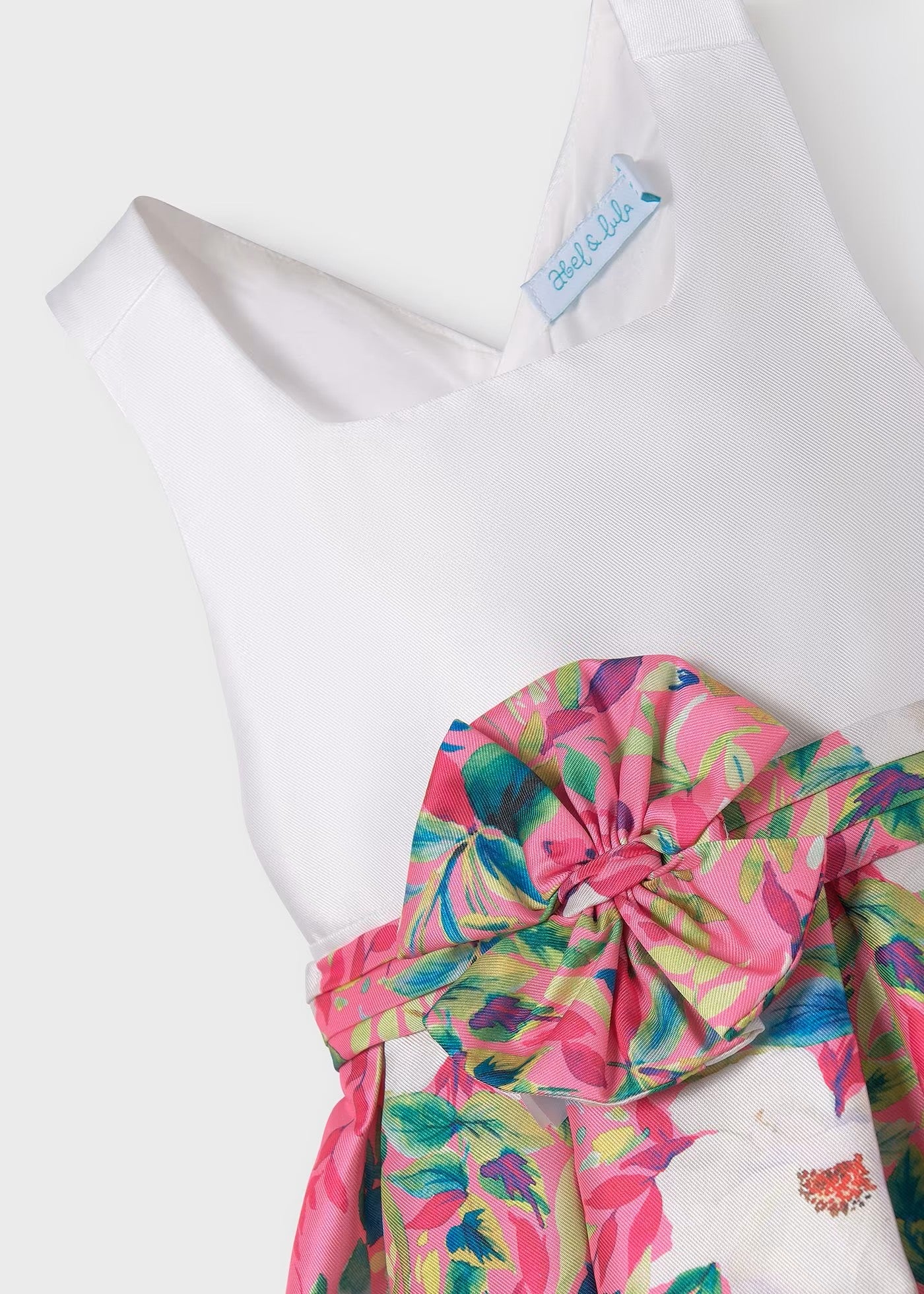 Vestido mikado combinado 05165 Abel y Lula - La boutique de AyA Abel y Lula